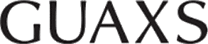 Logo der Designvasen- und Glasmarke Guaxs
